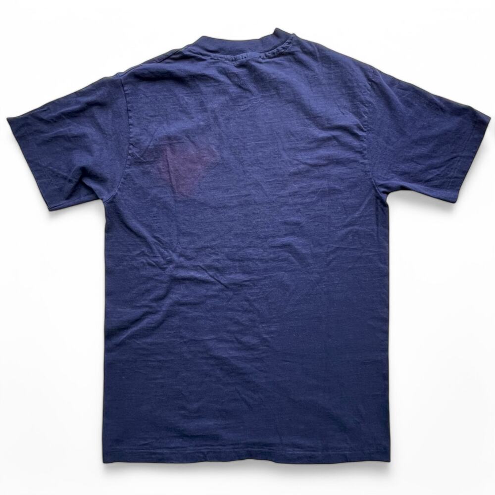 Vintage West Virginia University Mountaineers College T Shirt SingleStitch Hanes - Picture 6 of 8